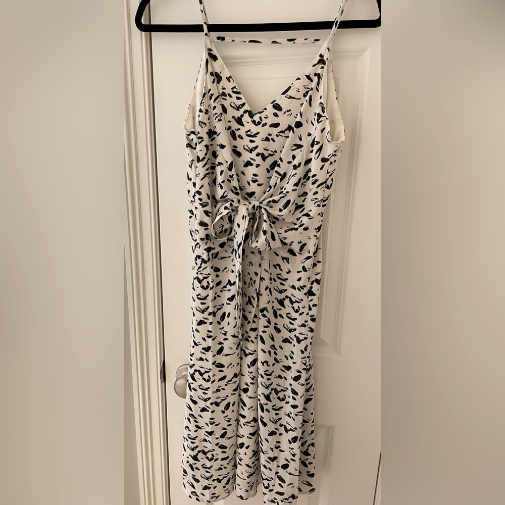 NWT She + Sky Dalmation Print Midi Dress, Small